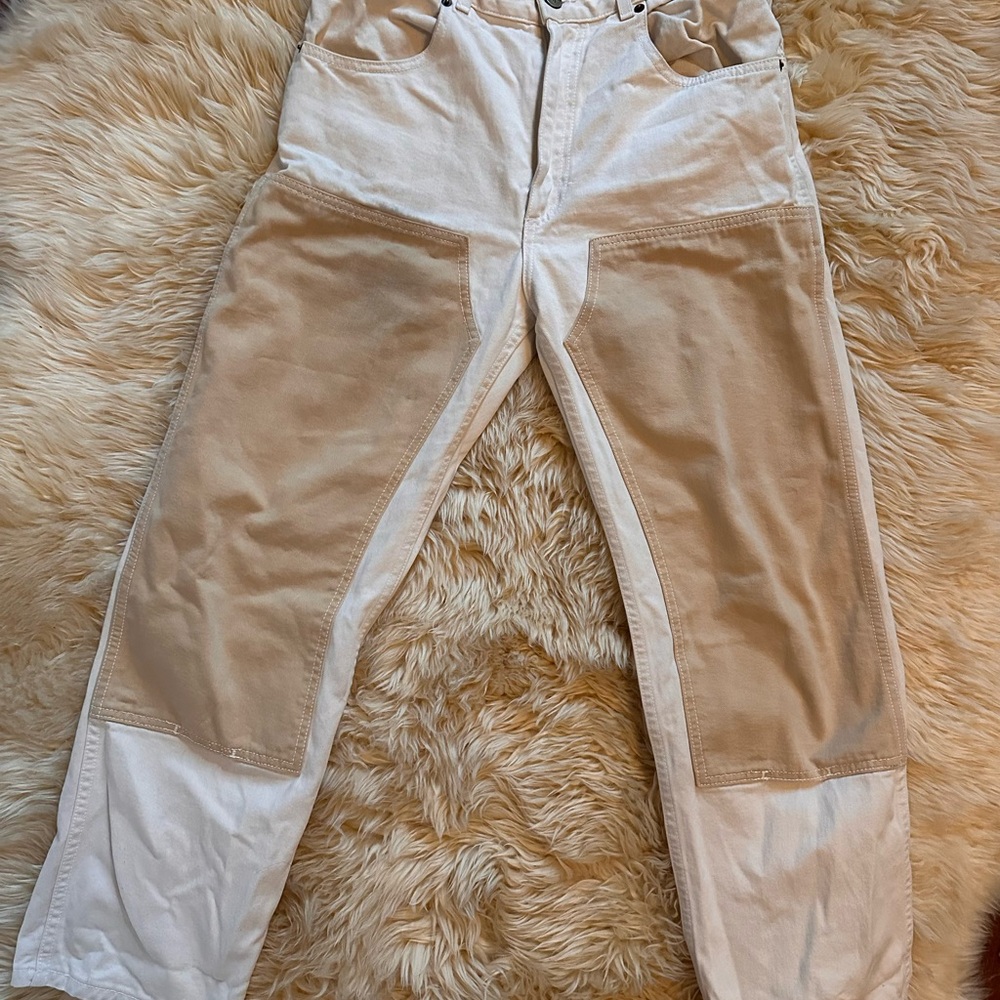 Rudy Jude Cream Workwear Pants